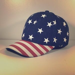 Stars and Stripes adjustable baseball cap